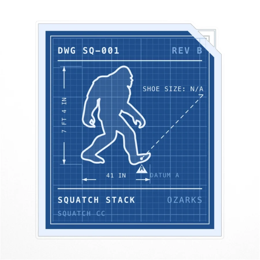 DWG SQ-001 Sticker