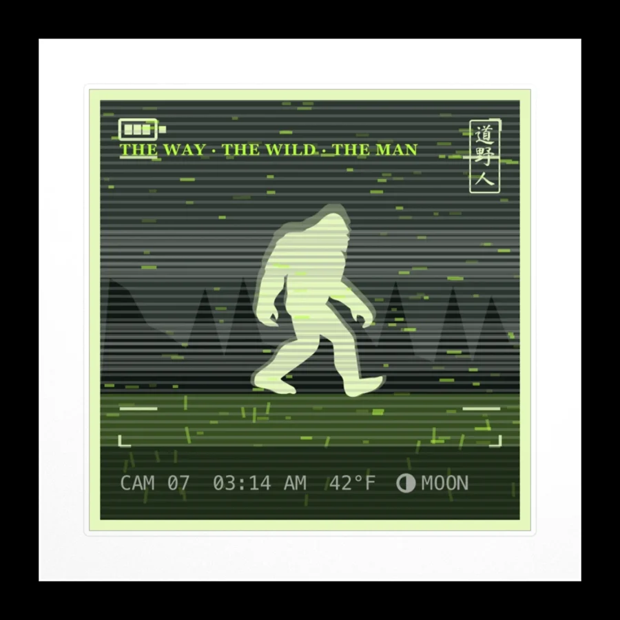 Trail Cam Sticker