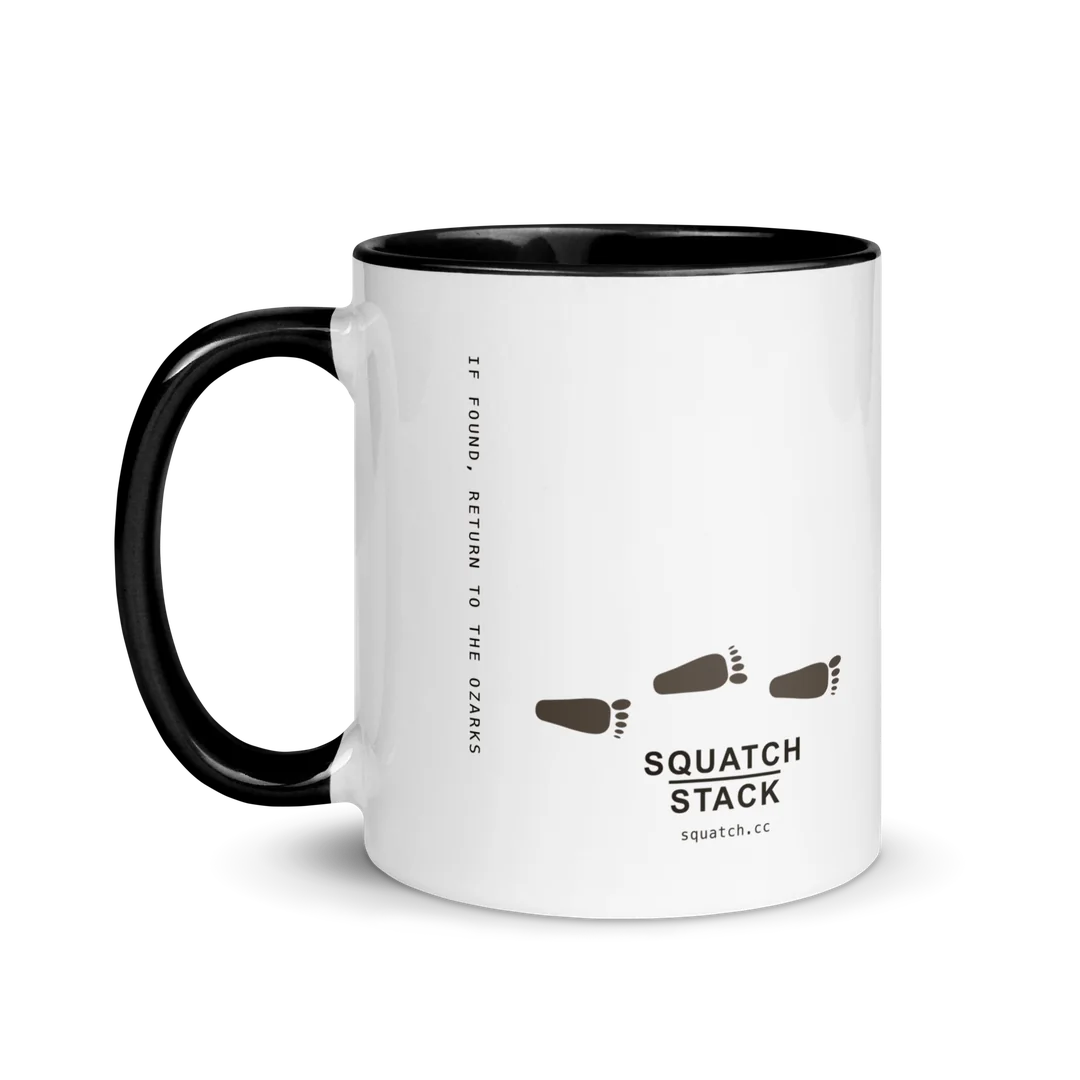 The Founder’s Walk mug, handle on the left.