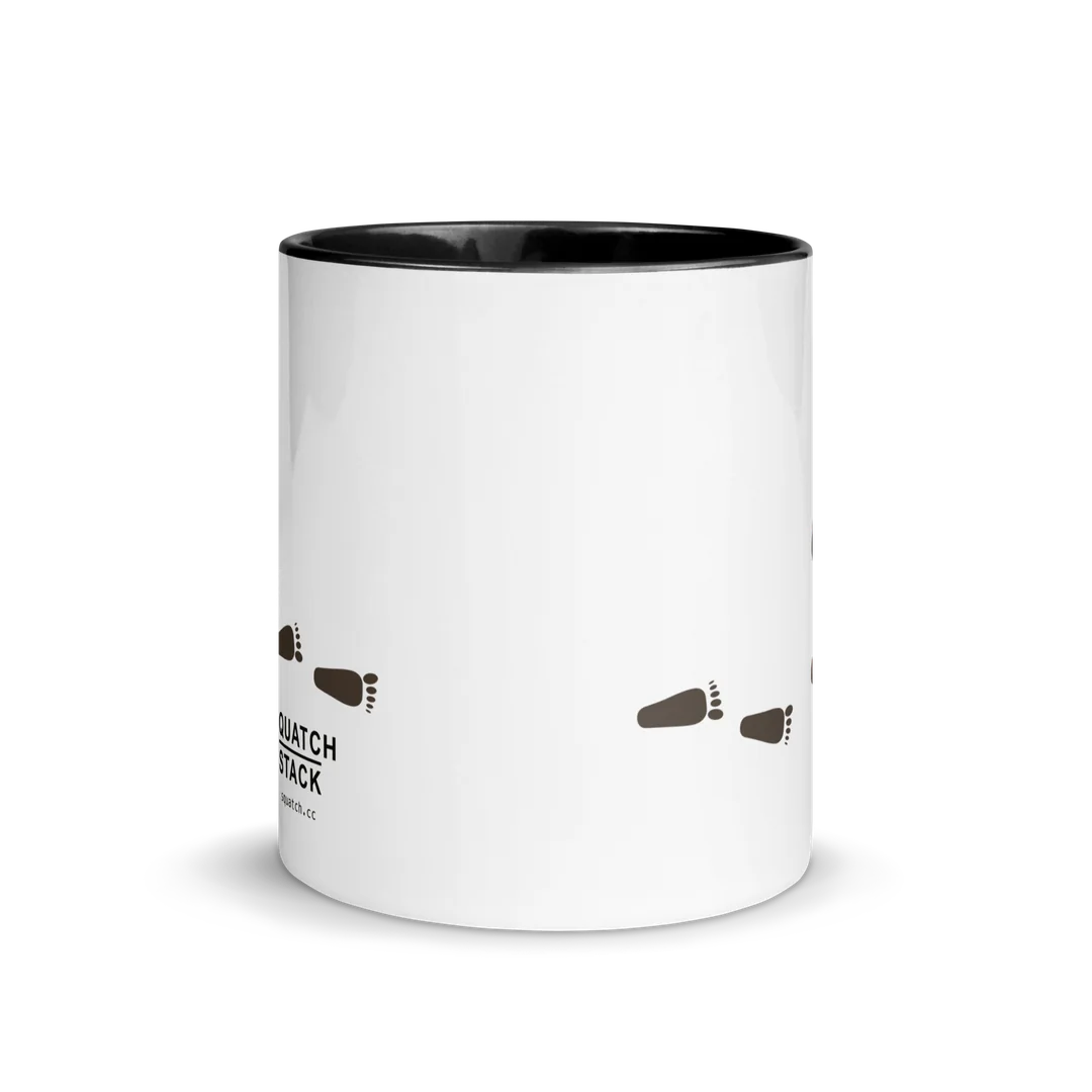 The Founder’s Walk mug, handle behind.